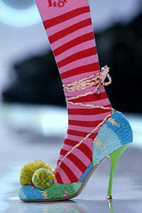 вязаные туфли. Идеи