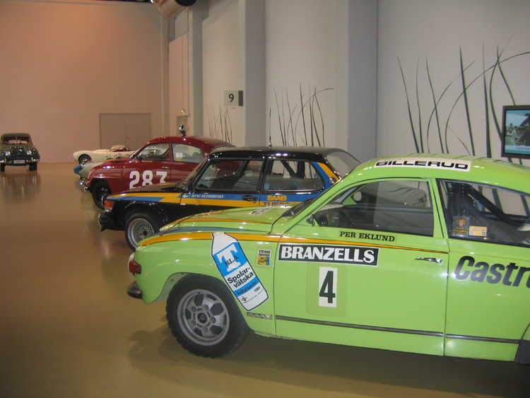 легендарный СААБ . В музее СААБ - Швеция, Трольхаттен