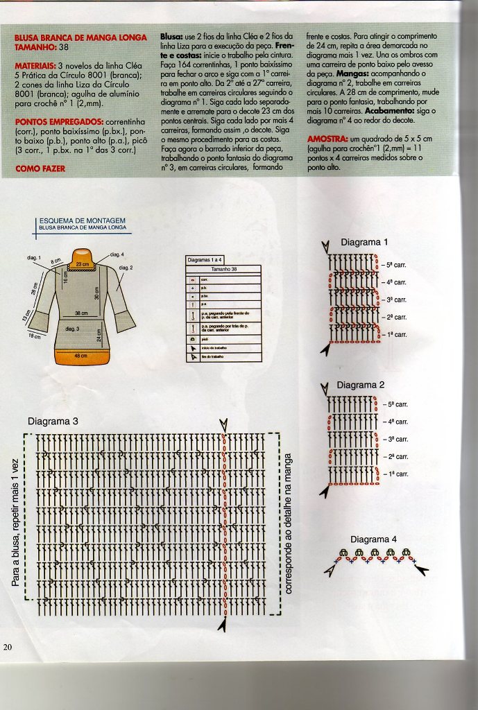 Pag. 17. Figurino Croche nº 13