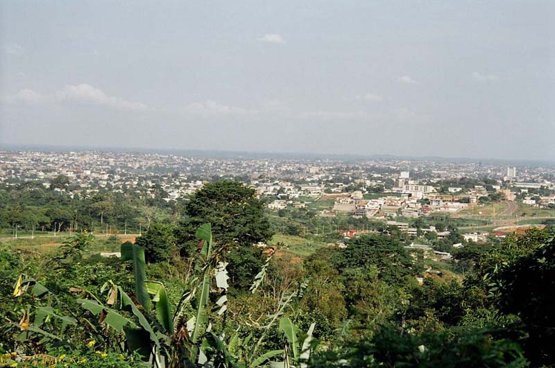 Вид на Яунде. Камерун