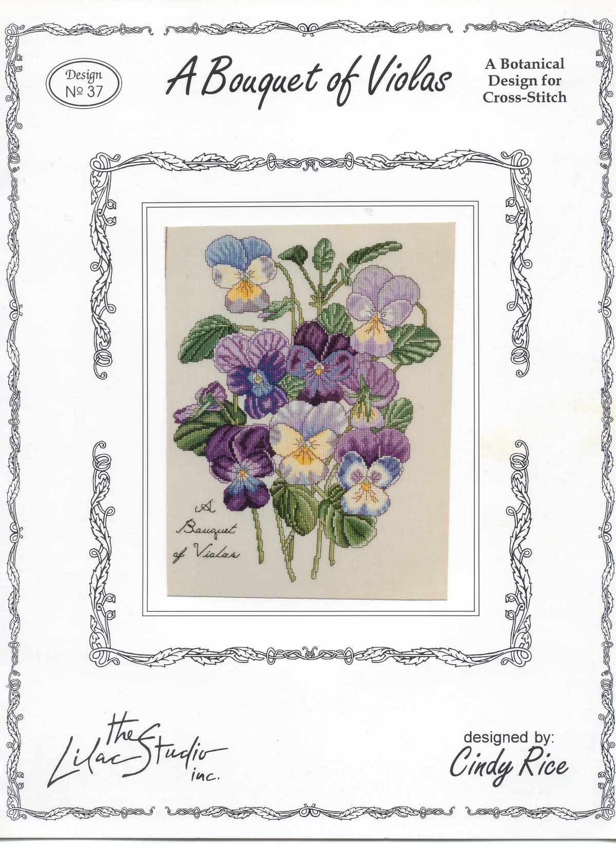 A Bouquet of Violas. Bratki