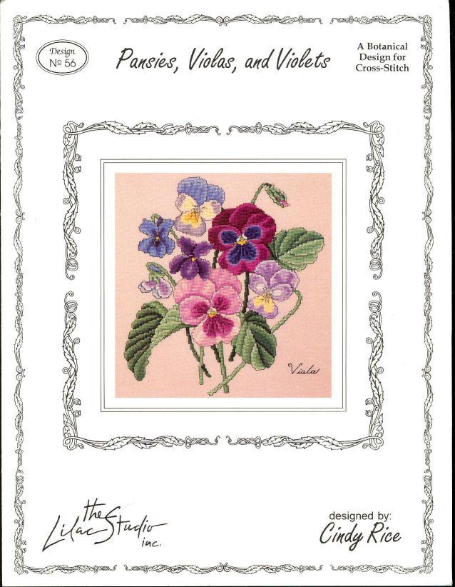 Pansies, Violas, and Violets. Bratki