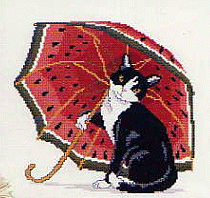 Ginger & Spice Watermelon Cat. Cats