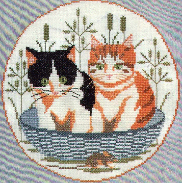 Cat Plate 4. Cats