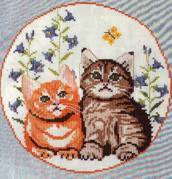 Cat Plate 3. Cats