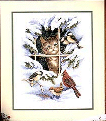 Dim. Whiskers & Wings. Cats