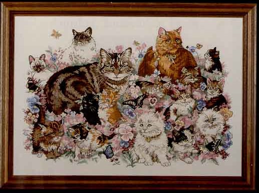 Dim. Feline Fascinations. Cats