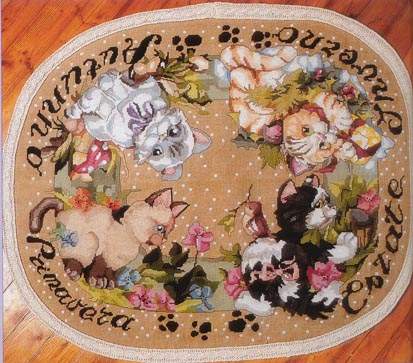 Cats in a Circle. Cats