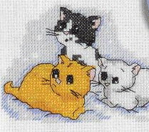 Kittens. DMC Perfect Pets