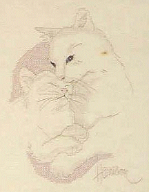 Mothers Love. Harrison Cats