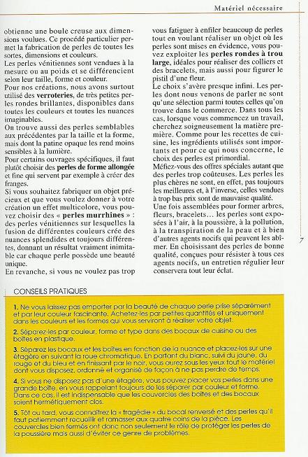 Creer avec les perles