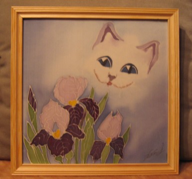 Ирисы+киска. Коллекция