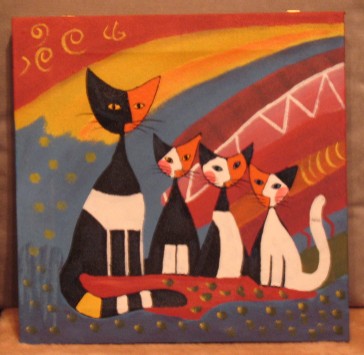 'Веселые коты'. Коллекция