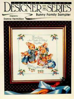 Bunny Family Sampler. Animals: