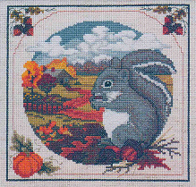 Fall Harvesttime. Animals: