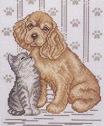 Rico Puppy & Kitty. Animals:
