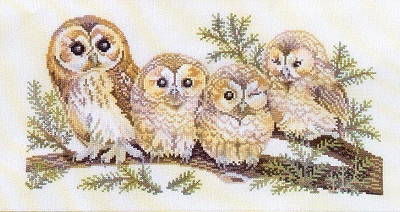 E. Rosenstand Mother & Young. Birds