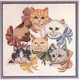 Cats & Bows. Cats