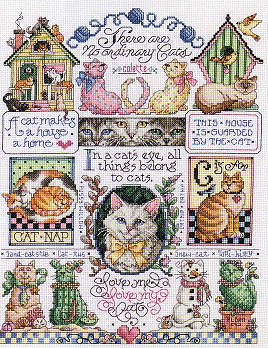 Janlynn Cats, Cats, Cats. Cats