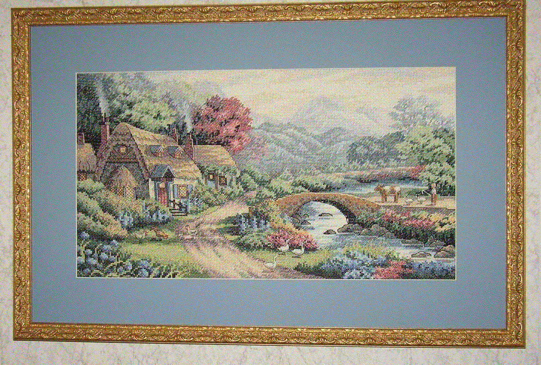 Dimensions #35019 English Valley Cottage. Dimensions