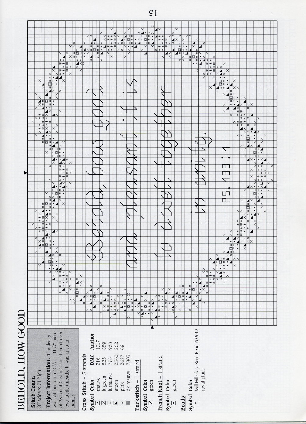 Behold, How Good. United in God's Love