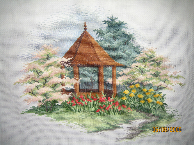 Беседка. Мои работы