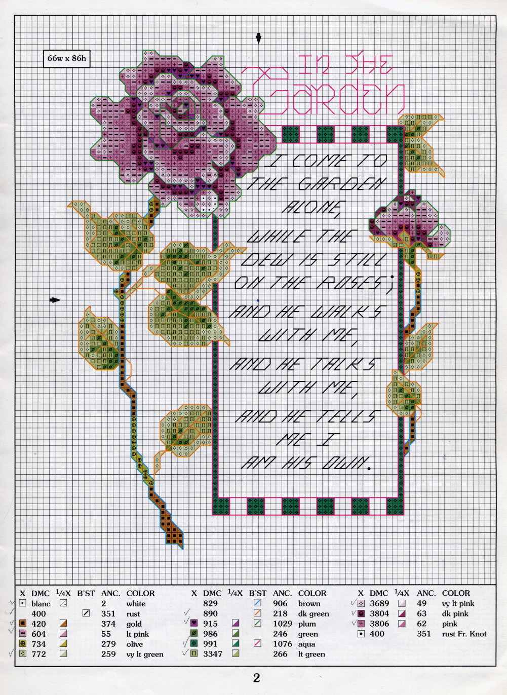 In the Garden. Sing His Praises