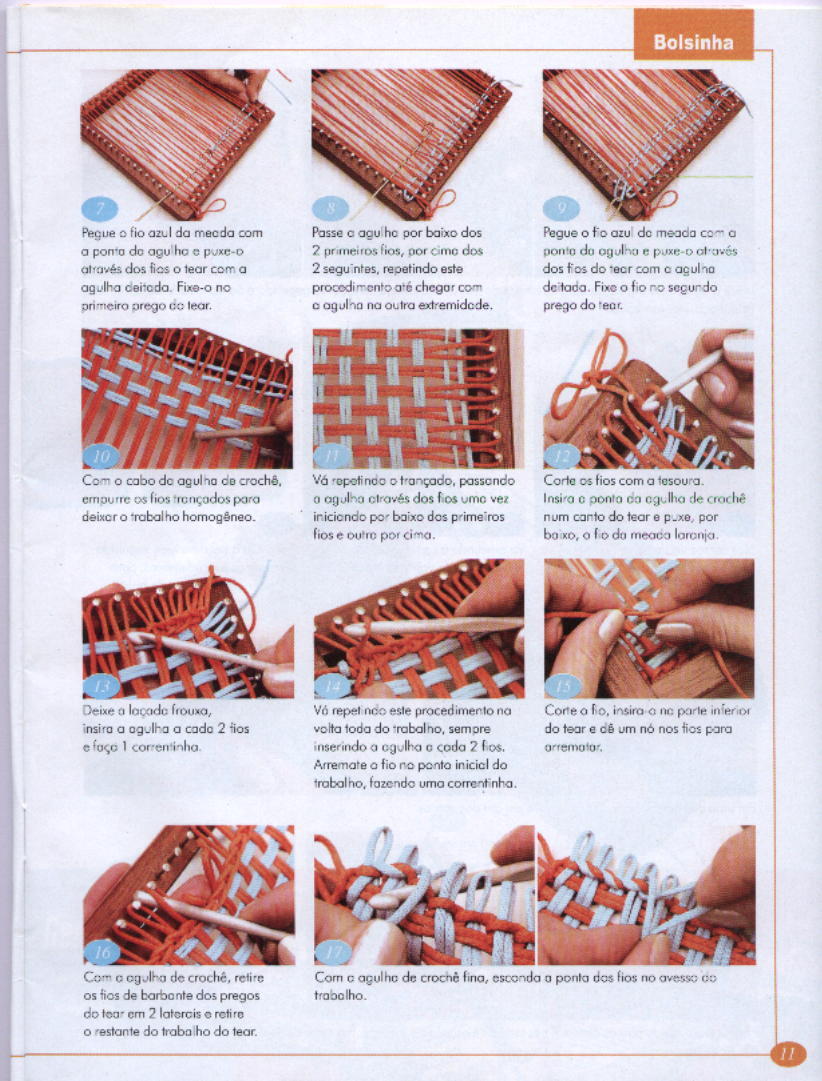 11. Arte Facil Barbantes em Tear 11