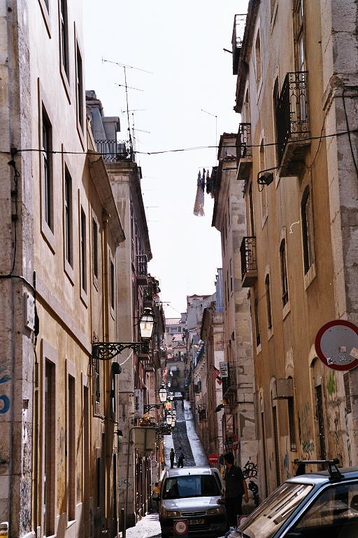 Улицы города (Лиссабон). Португалия