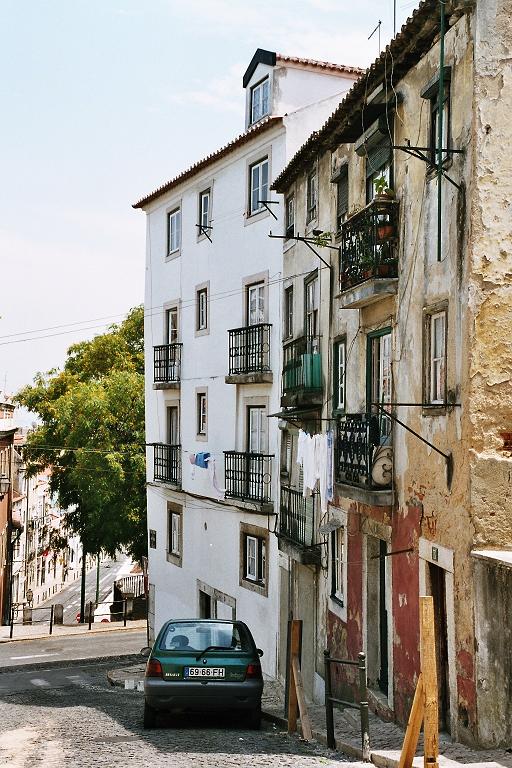 Улицы города (Лиссабон). Португалия