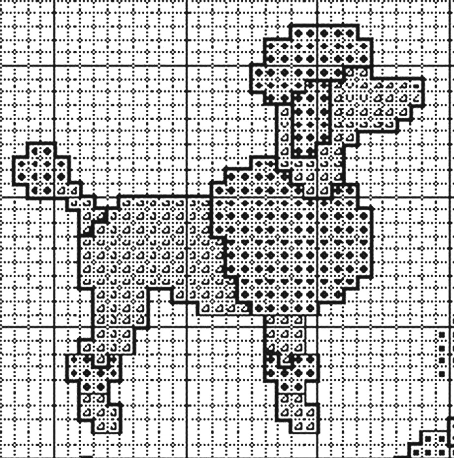 Пудель. Схема (покрупнее). 3  Подруга?? (от... и для...)