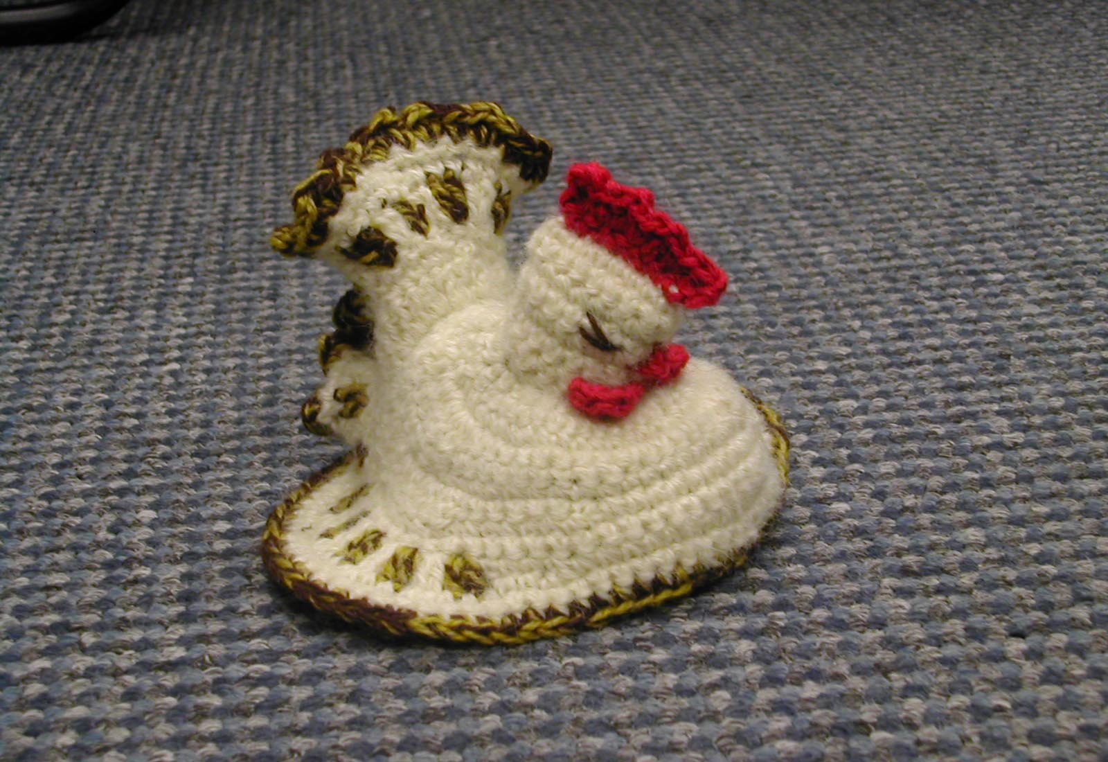 Курочка. Крючком