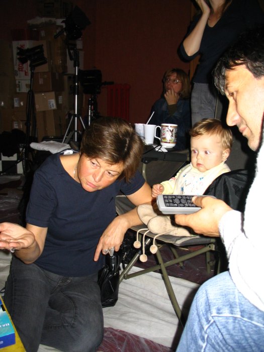 Смотрим плейбек. Киносъемки авг.-окт. 2005