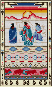 39-B Indian Symbol. PINN