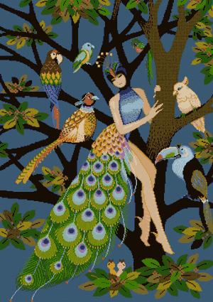 36-A Exotic Birds. PINN