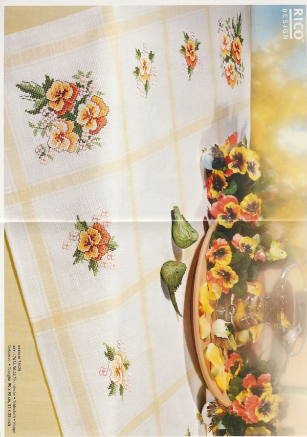 анютины глазки. Цветы, бабочки... - Flowers, butterflies...