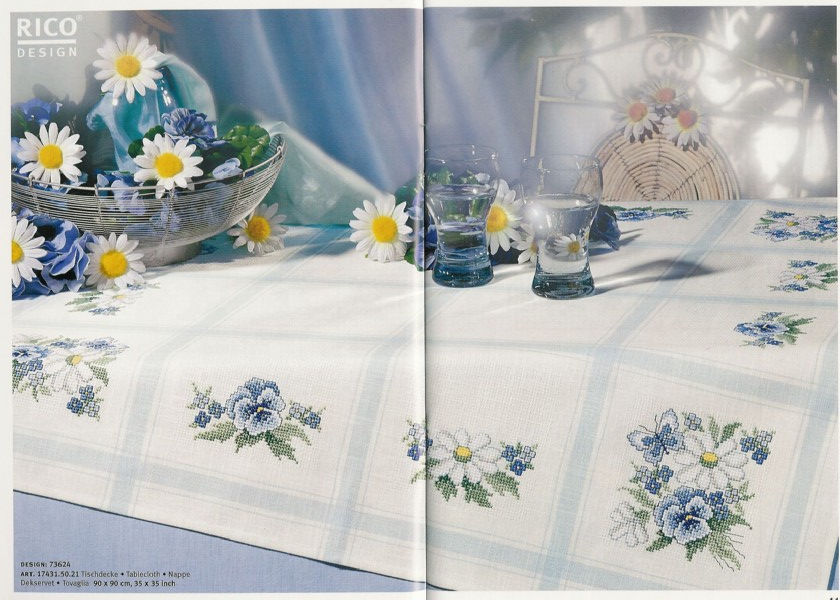 ромашки, фиалки, анютины глазки. Цветы, бабочки... - Flowers, butterflies...