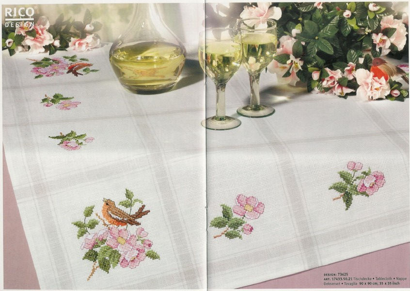 розовые цветы и птичка. Цветы, бабочки... - Flowers, butterflies...