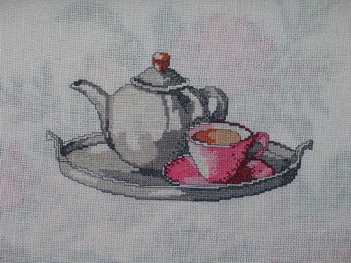 время пить чай. мамины вышивки