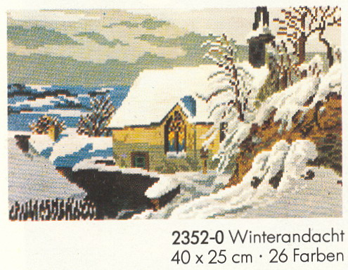 Winterandacht. Wiehler-original