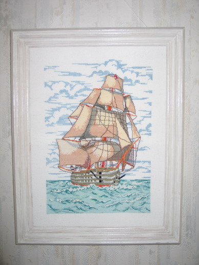 парусник. мамины вышивки