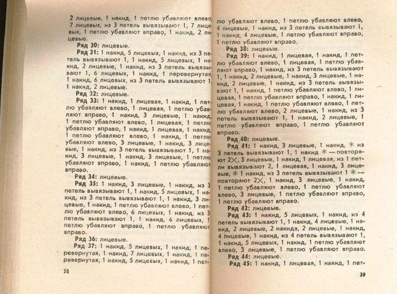 19. Тушинська Салфетки на спицах