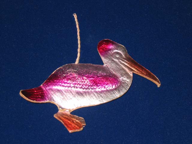 Пеликан (конец 1940-х гг.). Раритетные игрушки и просто симпатичные украшения