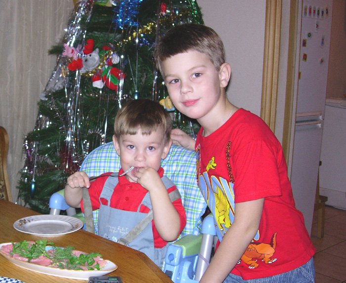 Мои мальчишки. Встречаем Новый год