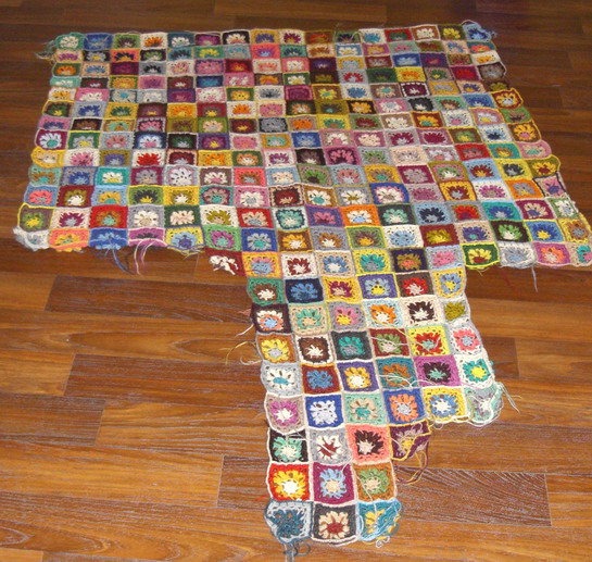 а пледик - то растет!. Процесс века