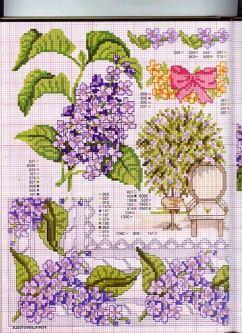 Веточки сирени