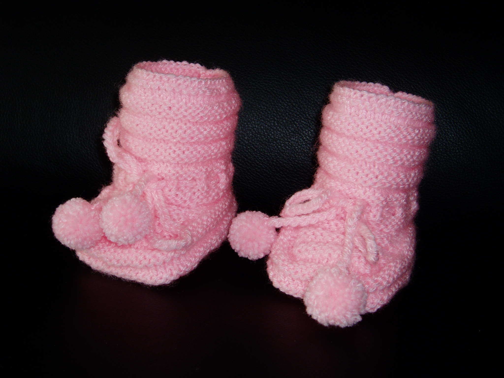 пинетки. вязание