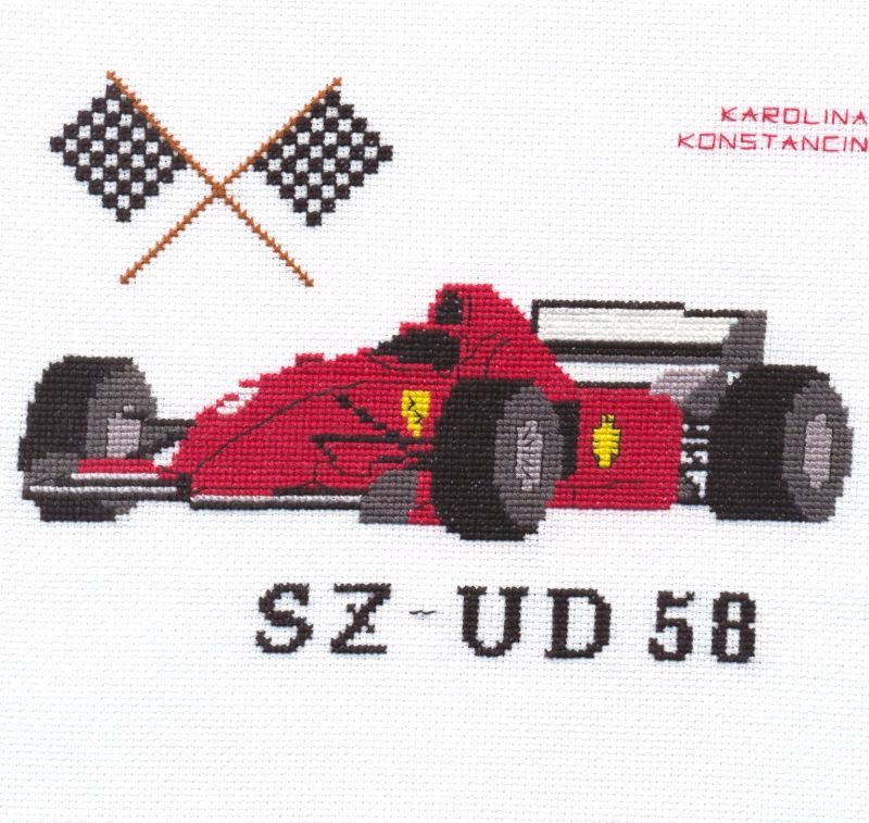 136 Wyscigowka. 1.1.Kwadraciki na kolderki 0001-0199