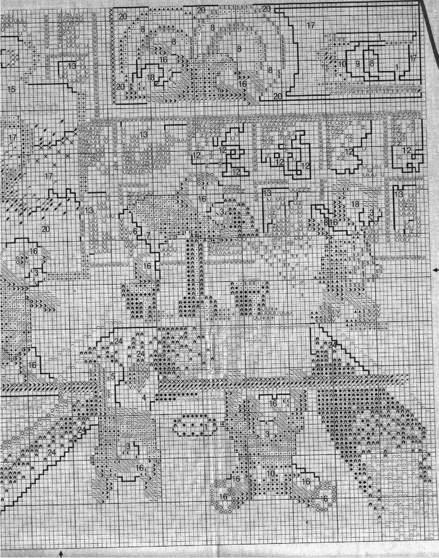 Мишки. Схема 2. Анна 2002