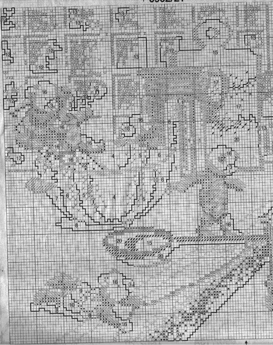 Мишки. Схема 1. Анна 2002